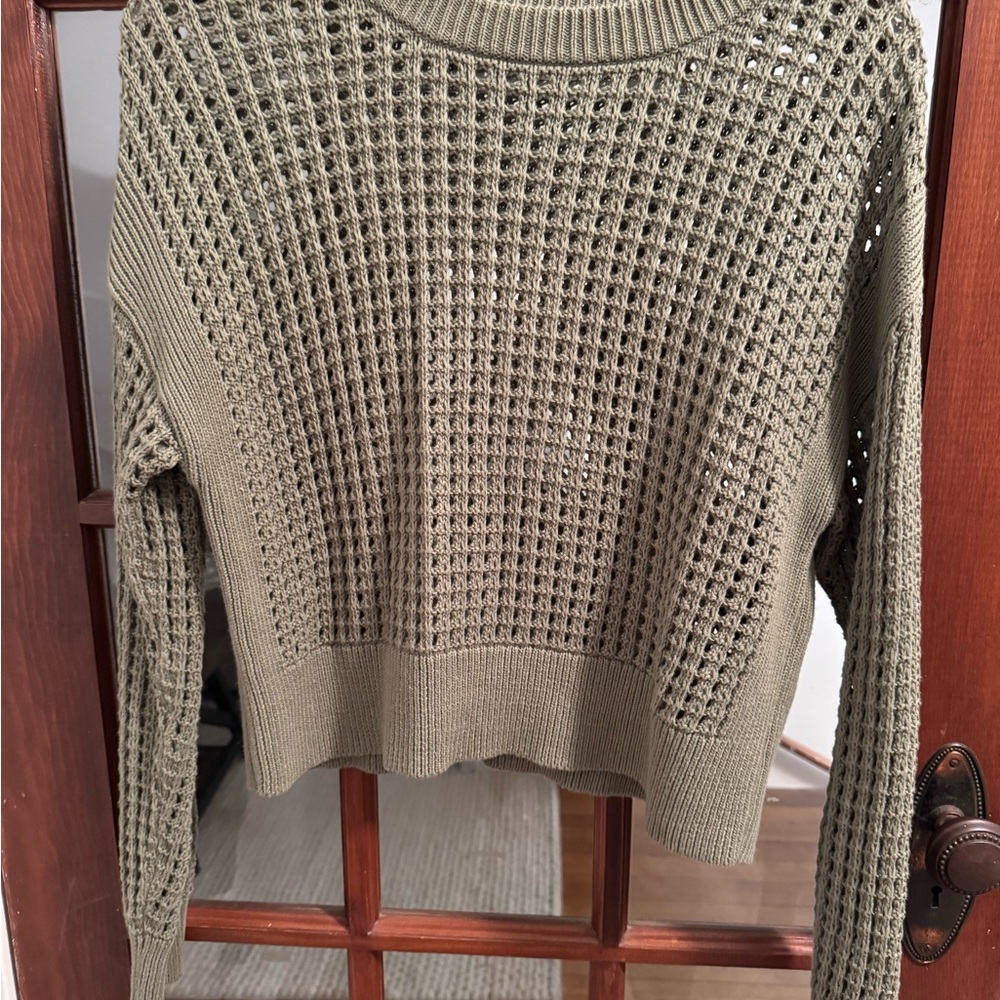 Old Navy Green Crew Neck Sweater